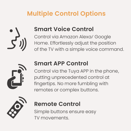 Smart Motorized TV Lift Stand with Motorized Swivel LP66E-44MX Conceal the TV for a Minimalist Look from china(chinese)
