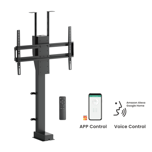  Smart Motorized TV Lift Stand with Motorized Swivel LP66E-46MLX  Conceal the TV for a Minimalist Look from china(chinese)