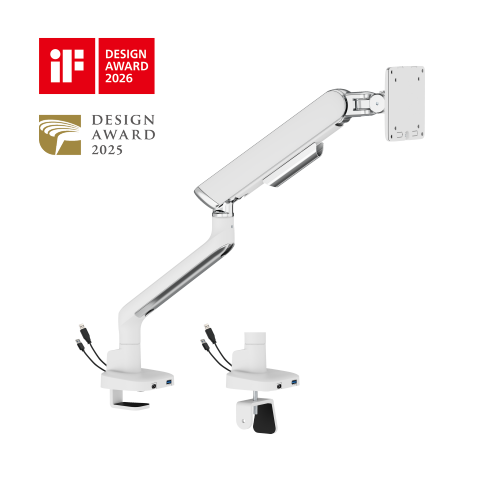ELITE Mechanical Spring Monitor Arm with USB-A & USB-C Ports LDT118-C012UC Leads the modernity by appearance and functionality. from china(chinese)