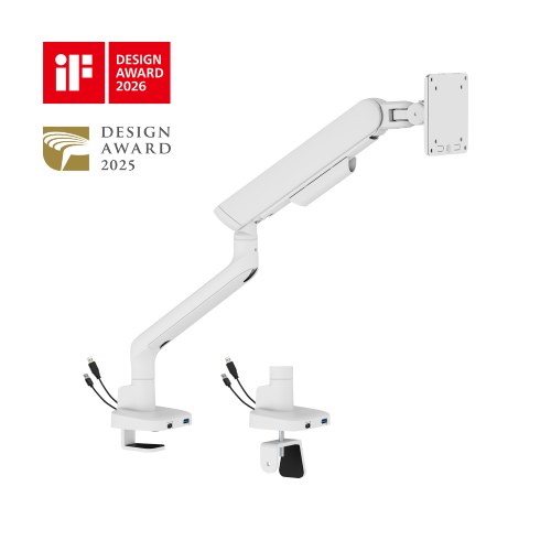 ELITE Mechanical Spring Monitor Arm with USB-A & USB-C Ports LDT118-C012UC Leads the modernity by appearance and functionality. from china(chinese)