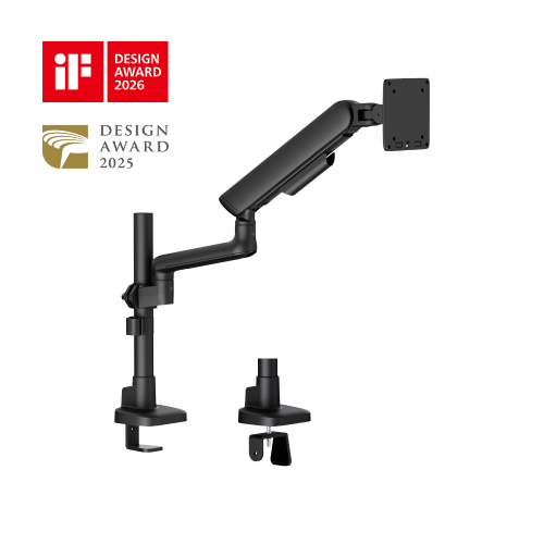 ELITE Pole-Mounted Mechanical Spring Monitor Arm LDT118-C012P Leads the modernity by appearance and functionality. from china(chinese)