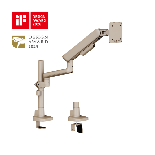 ELITE Pole-Mounted Mechanical Spring Monitor Arm LDT118-C012P Leads the modernity by appearance and functionality. from china(chinese)