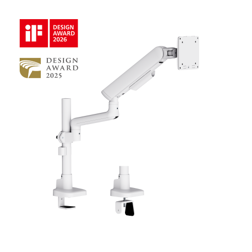 ELITE Pole-Mounted Mechanical Spring Monitor Arm LDT118-C012P Leads the modernity by appearance and functionality. from china(chinese)