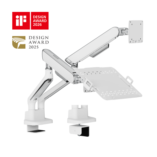 ELITE Mechanical Spring Monitor Arm with Laptop Holder LDT118-C024ML Leads the modernity by appearance and functionality. from china(chinese)