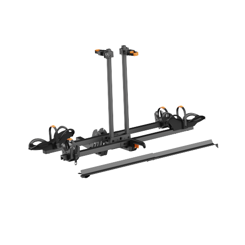 2-Bike Hitch Rack With Angled Rail CBR10-22H Load Smoothly. Travel Securely. from china(chinese)