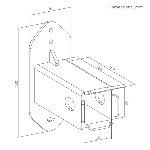 Hitch Wall Mount CBA-02 Store Smart. Save Space. from china(chinese)