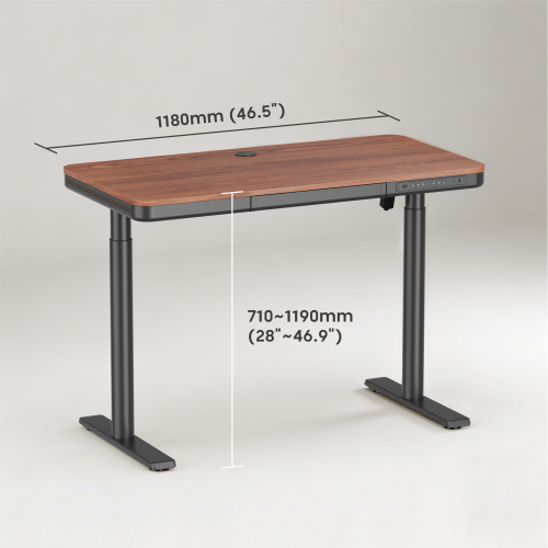 Trendsetting Single-Motor Sit-Stand Desk S18-22D-B Brings next-gen style and performance to modern workspaces. from china(chinese)
