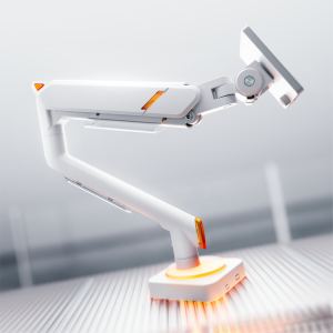 VALUEFORCE Mechanical Spring Monitor Arm with RGB Lighting