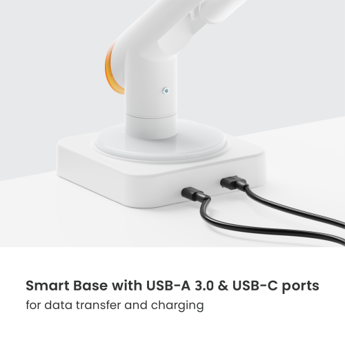 VALUEFORCE Dual-Screen Mechanical Spring Monitor Arm with USB 3.0 Ports  LDT111-C024UC Reliable monitor support at a smarter price. from china(chinese)