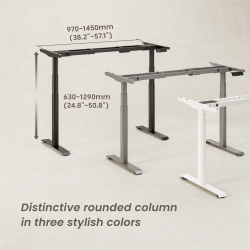 Three-Stage Smooth Dual-Motor Sit-Stand Desks M20-23D Moves with your lifestyle. from china(chinese)