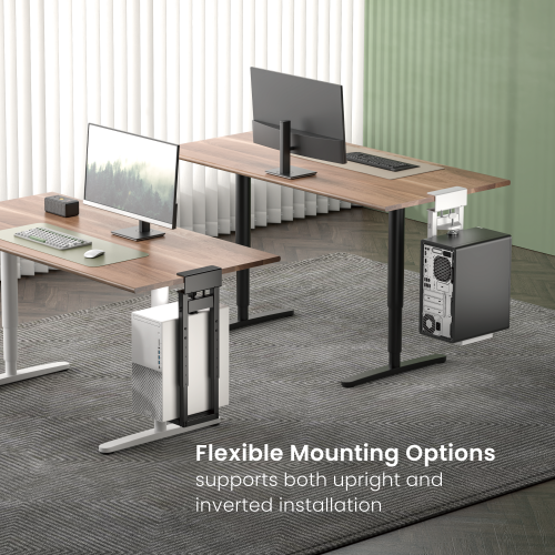 Clamp-On Adjustable CPU Holder with Threaded Knob Clamp CPB29-02 with 410~650mm Height Adjustment from china(chinese)