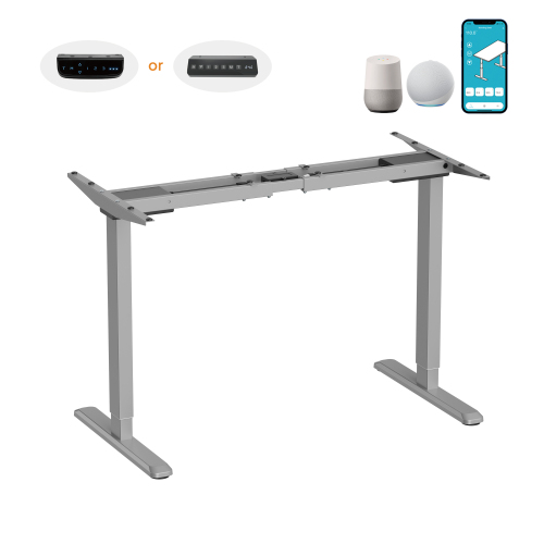 Smart-Controlled Dual-Motor Sit-Stand Desks (2-Stage, Reversed) M06-22RE-AI Embrace a healthy and intelligent office lifestyle from china(chinese)