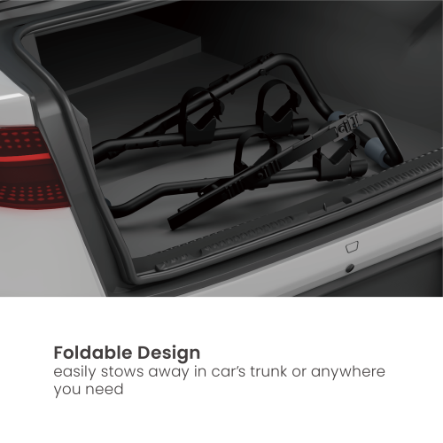 Economy Foldable Car Hitch Bike Rack for 2 Bikes CBR12-21T  from china(chinese)