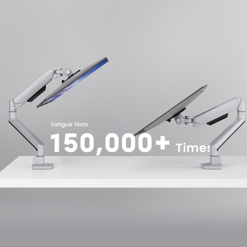 Deluxe Mechanical Spring Single Monitor Arm LDT86-C012 Smooth adjustments, lasting performance. from china(chinese)