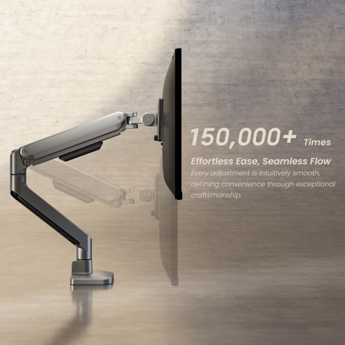 Premium Heavy-Duty Mechanical Spring Single Monitor Arm LDT107-C012 Seamless adjustments, exceptional performance. from china(chinese)