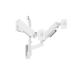 LIFTMAX Heavy-Duty Dual-Screen Gas Spring Wall-Mounted Monitor Arm