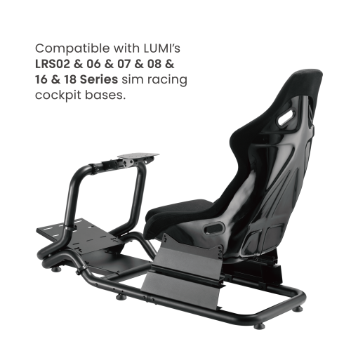 Standard-Sized Cotton Fabric Seat for Sim Racing Cockpit Bases LRS07-BS-KP03  from china(chinese)