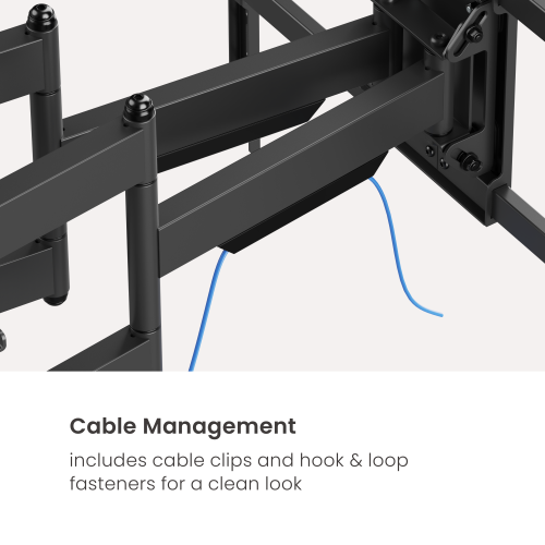 Ultra-Reach Heavy-Duty Full-Motion TV Wall Mount LPA91-686 Fits 406mm (16''), 457mm (18'') stud spacing. from china(chinese)