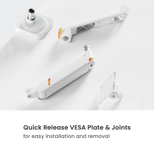 VALUEFORCE Mechanical Spring Monitor Arm with RGB Lighting LDT111-C012L Reliable monitor support at a smarter price. from china(chinese)