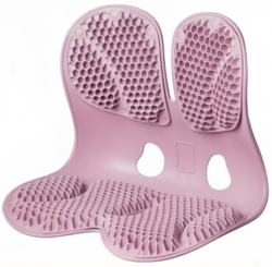Ergonomic One-Piece Seat and Lumbar Cushion