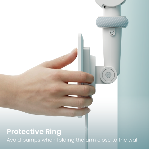  Medical Wall-Mounted Monitor Arm (845mm Height Range) MED11-1 Weight Capacity 0.8-3kg (1.8-6.6lbs) from china(chinese)