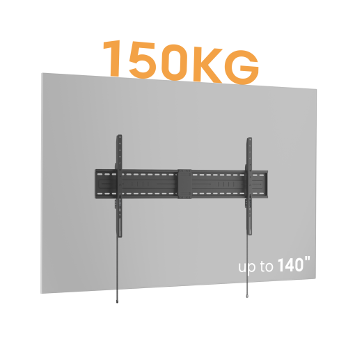  Large Screen Heavy-Duty Fixed TV Mount LP82-612F Supports ultra-large screens up to 140" and 150kg (330bs) from china(chinese)