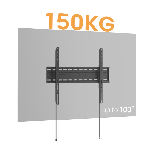 Large Screen Heavy-Duty Fixed TV Mount LP82-68F Supports ultra-large screens up to 100" and 150kg (330bs) from china(chinese)