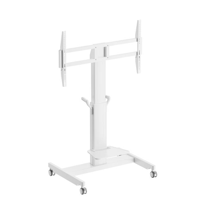 Motorized Heavy-Duty TV Cart TTL21H-610FW  Powerful motor delivers smooth, quiet height adjustment- even for heavy TVs from china(chinese)