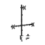 Cost-Effective Articulating Triple-Screen Monitor Arm