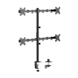 Cost-Effective Articulating Quad-Screen Monitor Arm