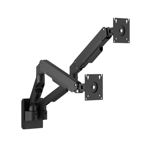 Linear Edge Wall-Mounted Mechanical Spring Monitor Arm LDA134-114E Metal Excellence for Smarter Workspaces from china(chinese)