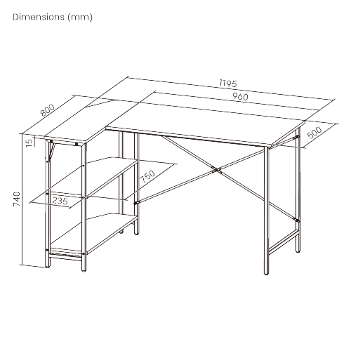 Economy L-Shaped Gaming Desk  GMD19-1 Maximize Space Without Breaking the Budget from china(chinese)