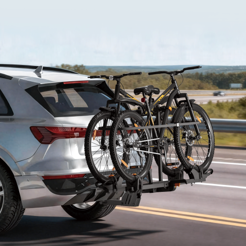 2-Bike Hitch Rack With Angled Rail CBR10-22H Load Smoothly. Travel Securely. from china(chinese)