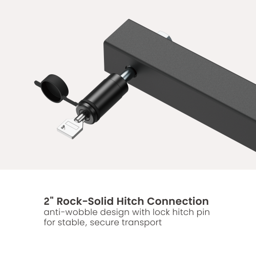 2-Bike Hitch Rack With Angled Rail CBR10-22H Load Smoothly. Travel Securely. from china(chinese)