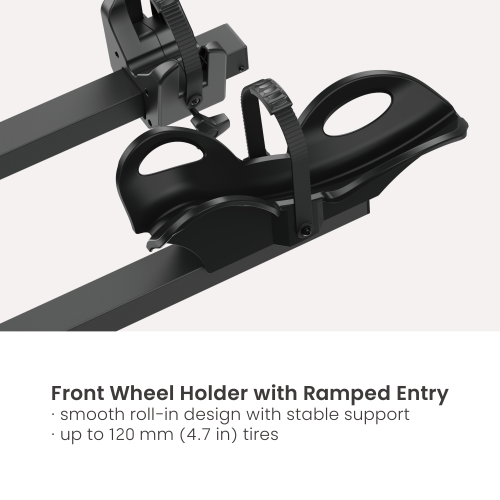 2-Bike Hitch Rack With Angled Rail CBR10-22H Load Smoothly. Travel Securely. from china(chinese)