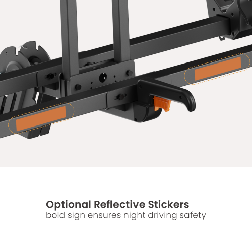 2-Bike Hitch Rack With Angled Rail CBR10-22H Load Smoothly. Travel Securely. from china(chinese)