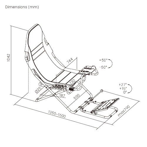 Foldable Racing Simulator Cockpit LRS13-BS01 Ultimate Comfort Allows for Immersing in the Thrill of Gaming from china(chinese)