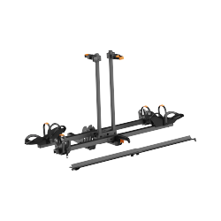 2-Bike Hitch Rack With Angled Rail