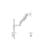 Super Economy Gas Spring Pole-Mounted Monitor Arm