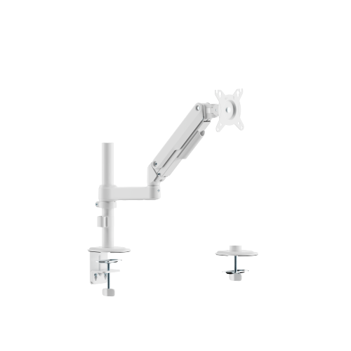 Super Economy Gas Spring Pole-Mounted Monitor Arm LDT112-C012P Designed for precision and comfort. from china(chinese)