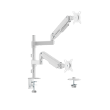 Super Economy Mechanical Spring Pole-Mounted Dual-Screen Monitor Arm
