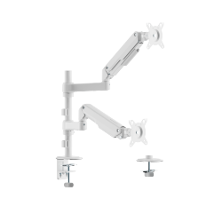 Super Economy Mechanical Spring Pole-Mounted Dual-Screen Monitor Arm