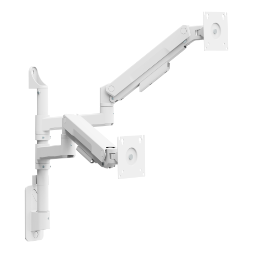 Dual-Screen Heavy-Duty Gas Spring Monitor Wall Mount LDA132-114  from china(chinese)