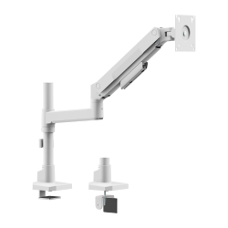 Single-Screen Pole-Mounted Heavy-Duty Mechanical Spring Monitor Arm