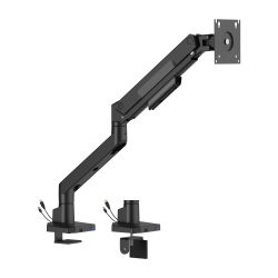 Single-Screen Heavy-Duty Gas Spring Monitor Arm with USB Ports