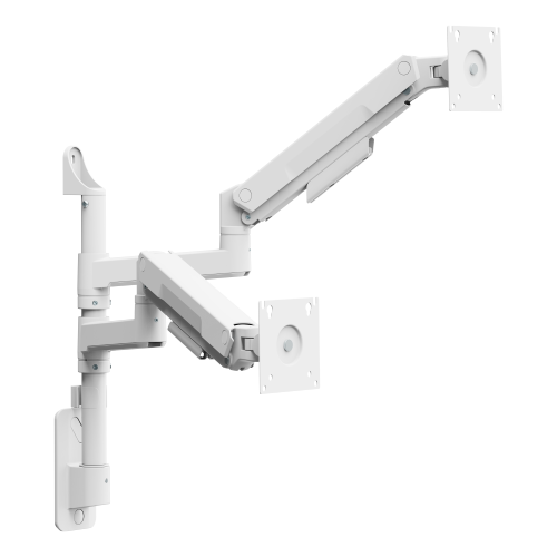 Dual-Screen Heavy-Duty Mechanical Spring Monitor Wall Mount LDA132-114E  from china(chinese)