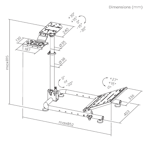 Folding Racing Simulator Wheel Stand with Gear Shifter LRS11-BS02  Enjoy Lifelike "Auto Racing" at home. from china(chinese)