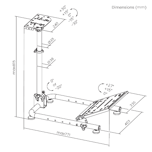  Folding Racing Simulator Wheel Stand  LRS11-BS01 Enjoy Lifelike "Auto Racing" at home. from china(chinese)