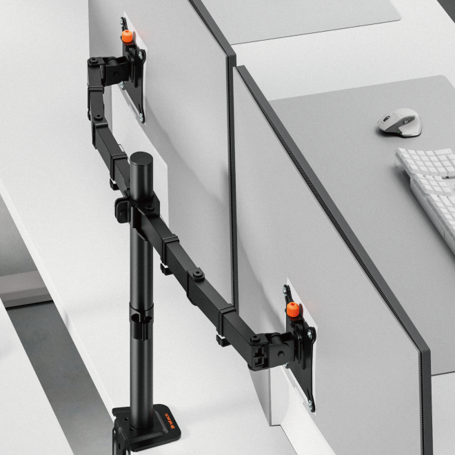 Flow Basic Articulating Dual-Screen Monitor Arm S055372-LDT110-C024-01 Hooks you at the first glance, impresses your with performances. from china(chinese)