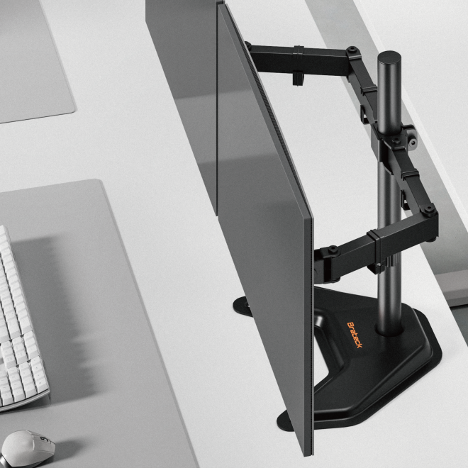 Flow Basic Articulating Dual-Screen Monitor Stand S055372-LDT110-T024-01 Hooks you at the first glance, impresses your with performances. from china(chinese)